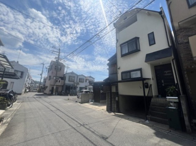 【前面道路含む現地写真】 | 山科区大塚北溝町　中古戸建