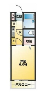 【間取り】 | ポートハウスⅡ | 間取りです。