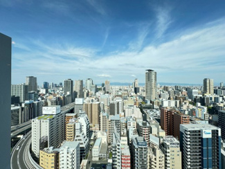 【展望】 | ジオタワー堺筋本町 | 【物件からの展望】周りに高い建物も少なく高層階のため、景色を存分にお楽しみいただけます◎