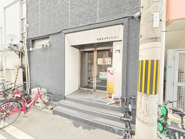 セキスイマンションのエントランス
