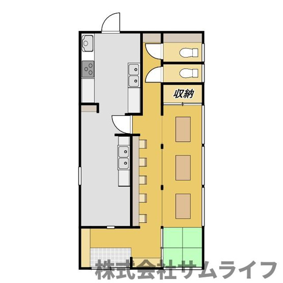 【間取り】 | 菰田西　高田跡テナント