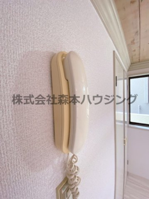 【セキュリティ】 | 　アイリス野崎 | インターフォンついてます