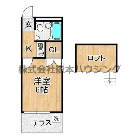 【間取り】 | 　アイリス野崎