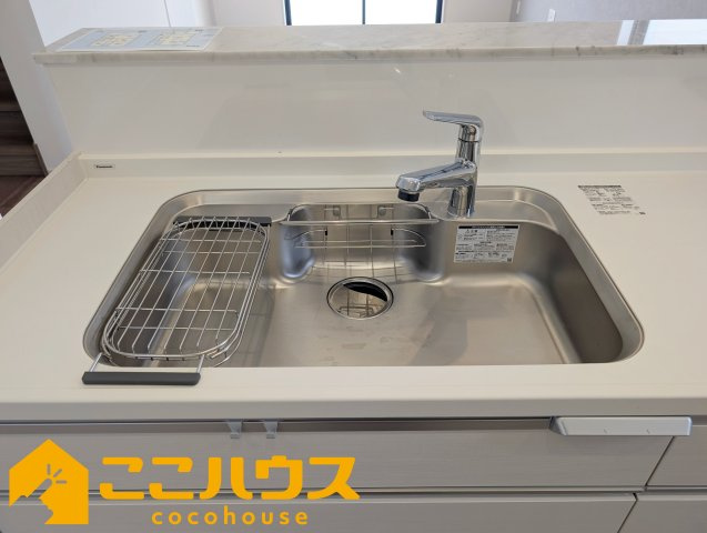 西原町我謝　RC住宅　新築戸建て　全3棟　A号棟のその他|洗い物のしやすいワイドシンク
