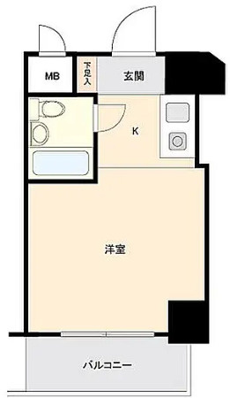武蔵野市境南町２丁目の賃貸マンションの間取り