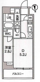 ALTERNA東池袋の間取り