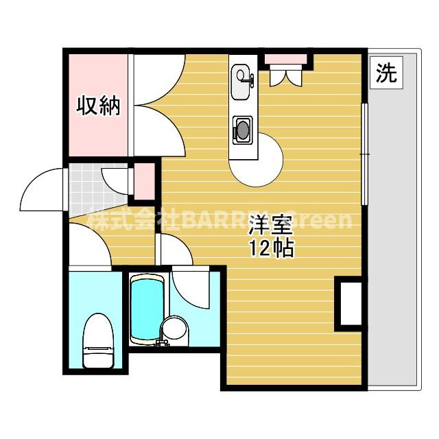 江坂東OMパレスの間取り