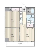 クレールアスカの間取り|間取りです。