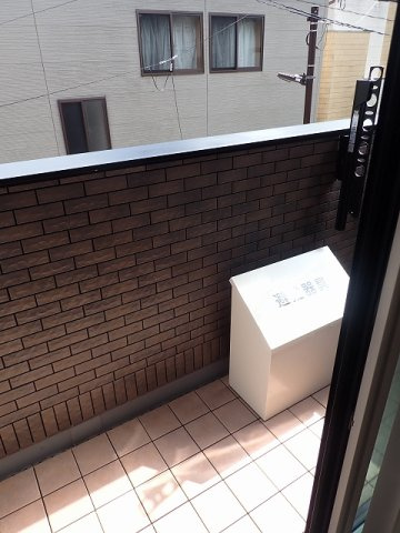 シャトー髙橋のバルコニー