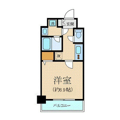 パレステュディオ神田EASTの間取り