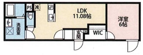 LUFT GOKOKUJIの間取り