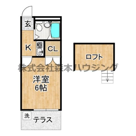 【間取り】 | 　アイリス野崎