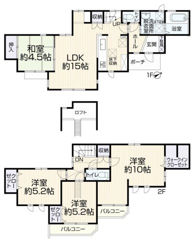 【間取り】 | 4LDKはリビングダイニングキッチンと4つの居室がある間取りで、大家族や二世帯住宅に最適。広々としたリビングで家族団らんを楽しみ、個室でプライベートな時間も確保でき、快適な生活を送ることができますよ。