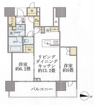 Brilla Tower池袋の間取り