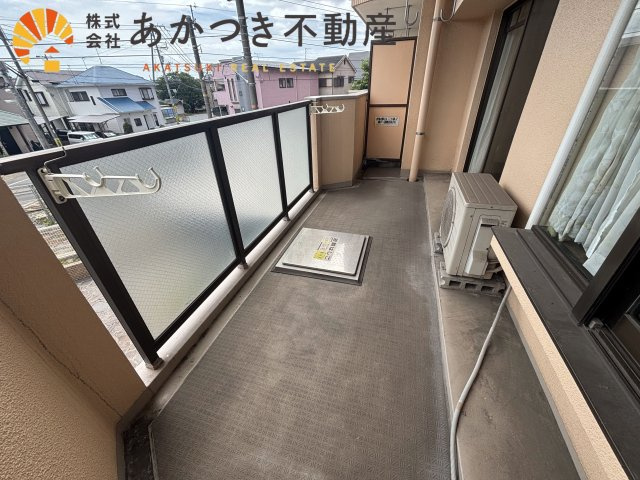 エメラルドマンション東加古川のバルコニー
