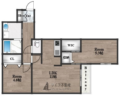KOGIResidence花園本町の間取り