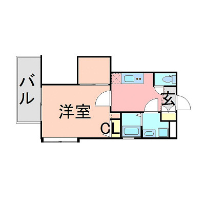 【間取り】 | アクタス薬院大通り