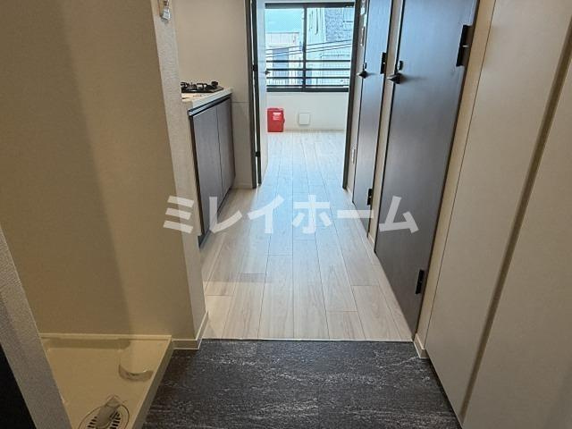 ラヴィエール荏原中延の玄関