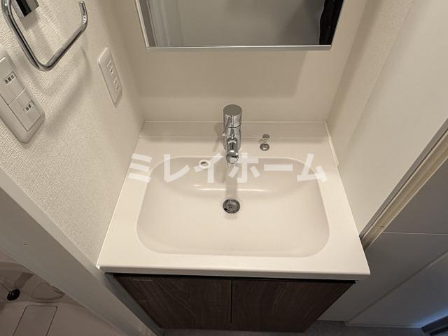 ラヴィエール荏原中延の洗面所