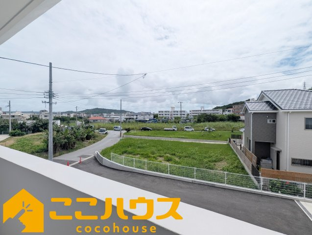 西原町我謝　RC住宅　新築戸建て　全3棟　B号棟の展望|物件からの眺望
