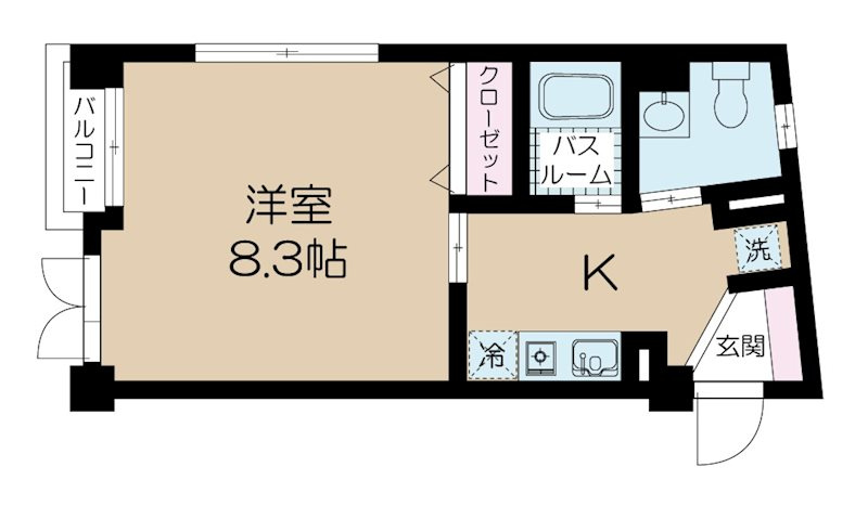 グリーンヒルズ泰明 の間取り|間取りです。
