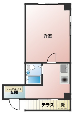KOSMY岡山の間取り
