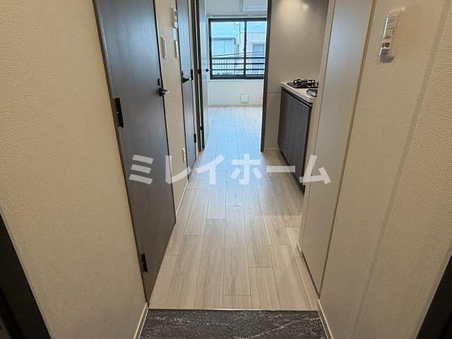 ラヴィエール荏原中延の玄関