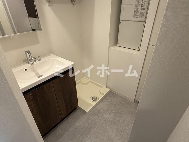 ラヴィエール荏原中延の洗面所