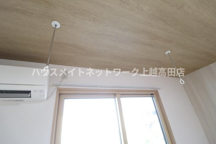 セジュール モナリエ Ａ/Ｂの展望|室内物干し