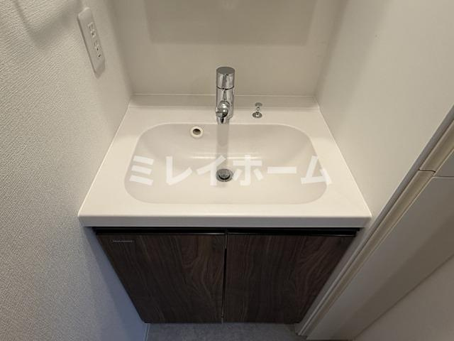 ラヴィエール荏原中延の洗面所