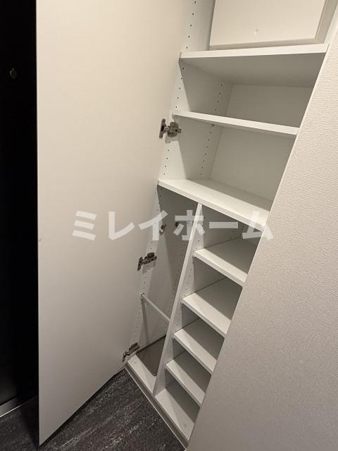 ラヴィエール荏原中延の玄関