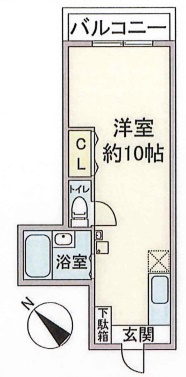 シャンボール小石川の間取り