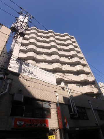 朝日後楽園マンションの外観