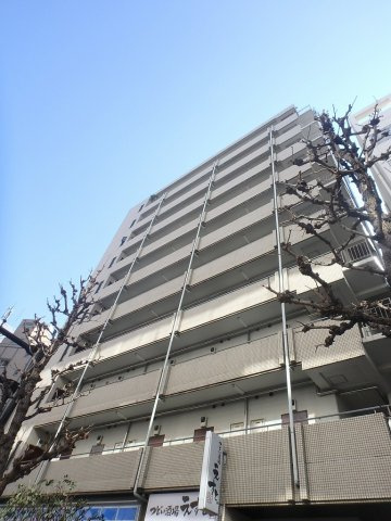 朝日後楽園マンションの外観