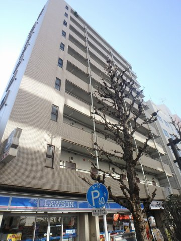 朝日後楽園マンションの外観