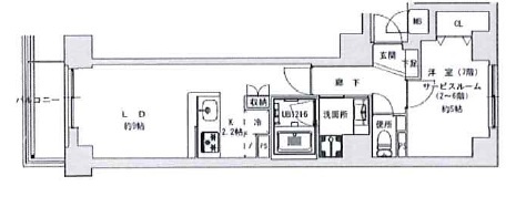 プライマル千石の間取り