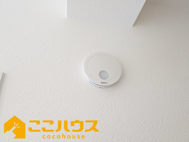 西原町我謝　RC住宅　新築戸建て　全3棟　C号棟の設備|煙感知器
