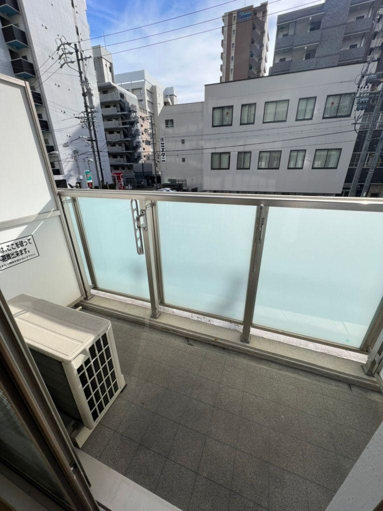 エルザビル名古屋駅前　名古屋市賃貸　仲介手数料無料のバルコニー|バルコニー