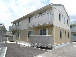 フローラル清水　Ｂ棟の外観|バルコニー側の外観です