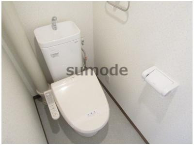 高槻市古曽部町２丁目の賃貸マンションのトイレ