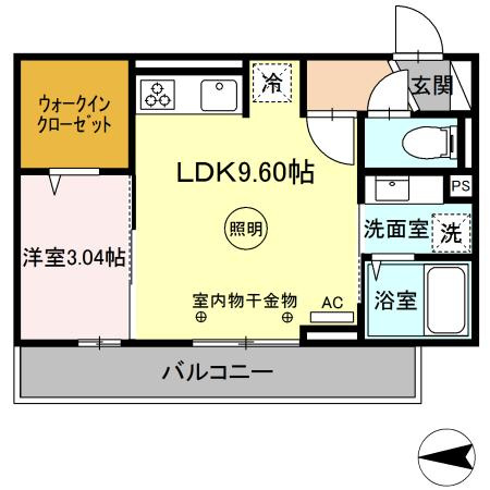 プレミエール　御井 の間取り|使い勝手の良い間取りです♪