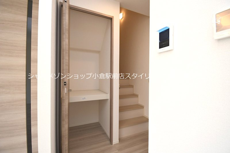D-ROOM守恒　B棟　の収納|階段下収納