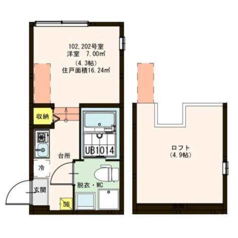 【間取り】 | ハーモニーテラス南小岩Ⅱ