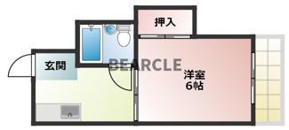 【間取り】 | 甲の辻マンション