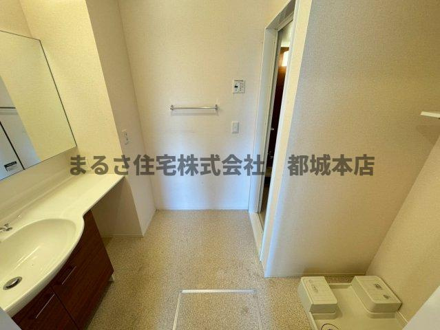 メゾンブランシェの洗面所