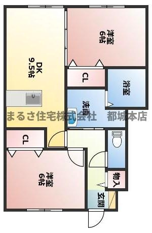メゾンブランシェの間取り