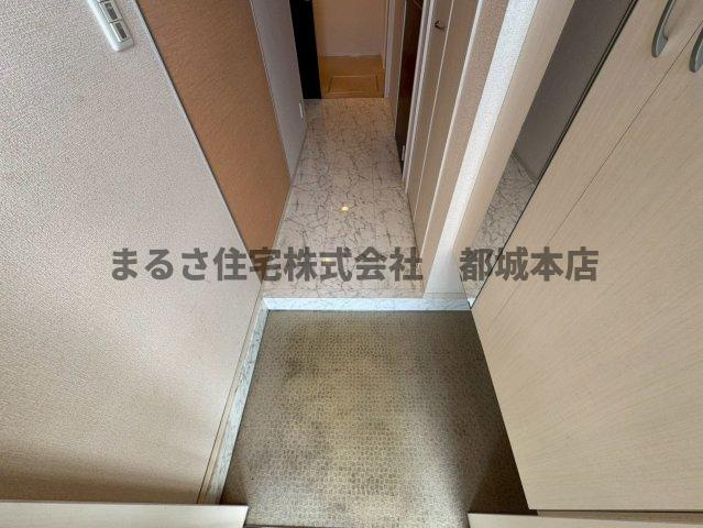 メゾンブランシェの玄関