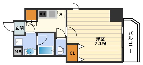 W-STYLE大阪天満宮の間取り