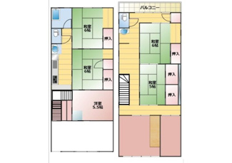 【間取り】 | JG　水海道栄町戸建