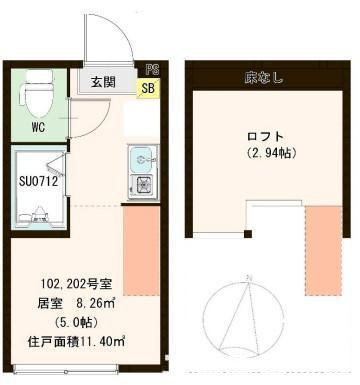 【間取り】 | ハーモニーテラス南小岩Ⅶ